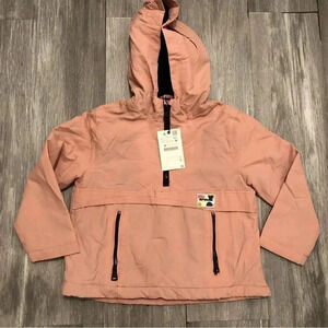 Zara Kids Girls Pink Lined Pullover Jacket Size 7‎ NWT
